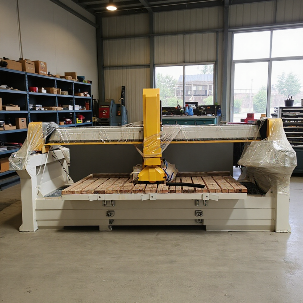 滑板式红外线自动桥式切割机 600型红外线中切机河南厂家现货提供