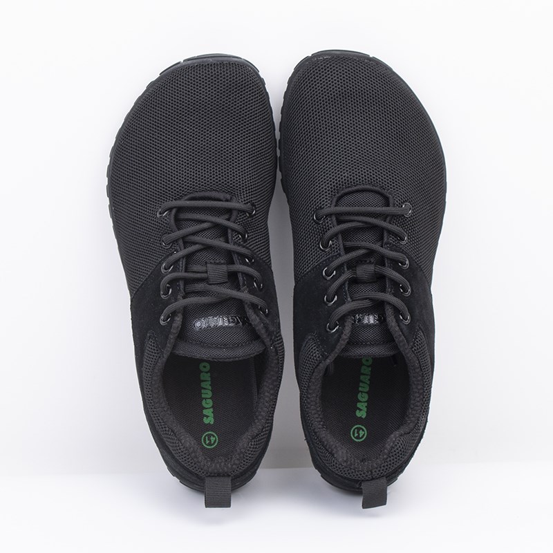 外贸尾货宽楦4E夏季网面透气室内健身综合训N练鞋赤足越野跑鞋男