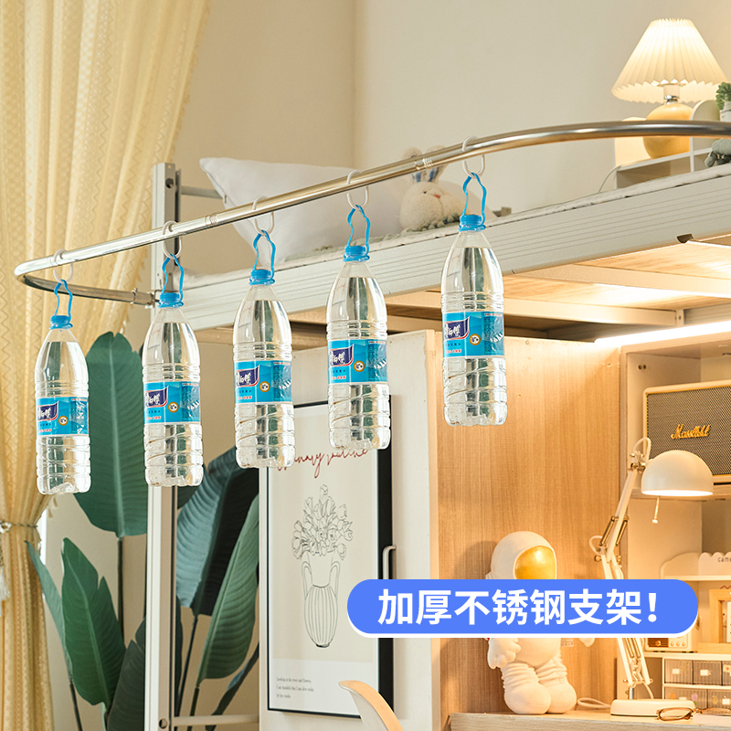 U型外扩桌帘上床下桌遮光布下铺遮挡帘学K生宿舍床帘寝室床下帘子