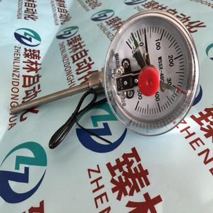 电接点双金属温度计 WSSX 1500mm万向型 4810 带PT100输出 100℃L