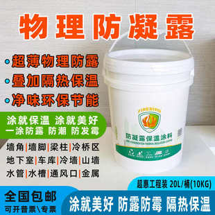 别墅地下室防潮防冷凝水防凝露防发霉建筑内墙保温专用隔热涂料王