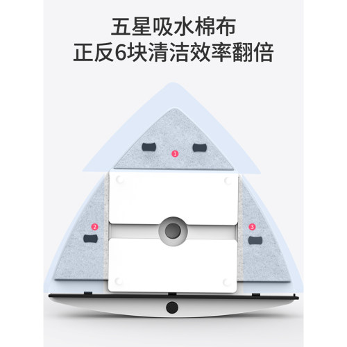 桂枫擦玻璃神器家用厚窗户器窗外高层双层擦窗Q刷刮搽双面清洁清