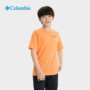 Columbia/哥伦比亚 大童短袖户外跑步运动T恤 XB0242-871