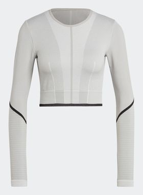 Adidas/阿迪达斯 女子 SMC 普拉提运动紧身长袖T恤 HR4511