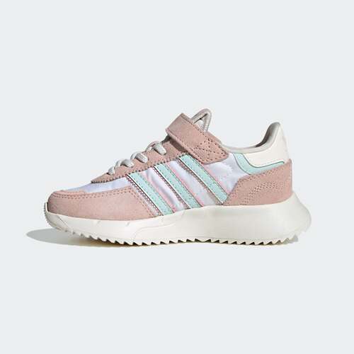 Adidas/阿迪达斯 儿童三叶草 SHOES 经典魔术贴运动鞋 JR7990