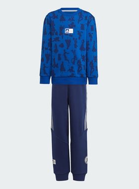 Adidas/阿迪达斯 大童运动休闲圆领长袖长裤 IT8782