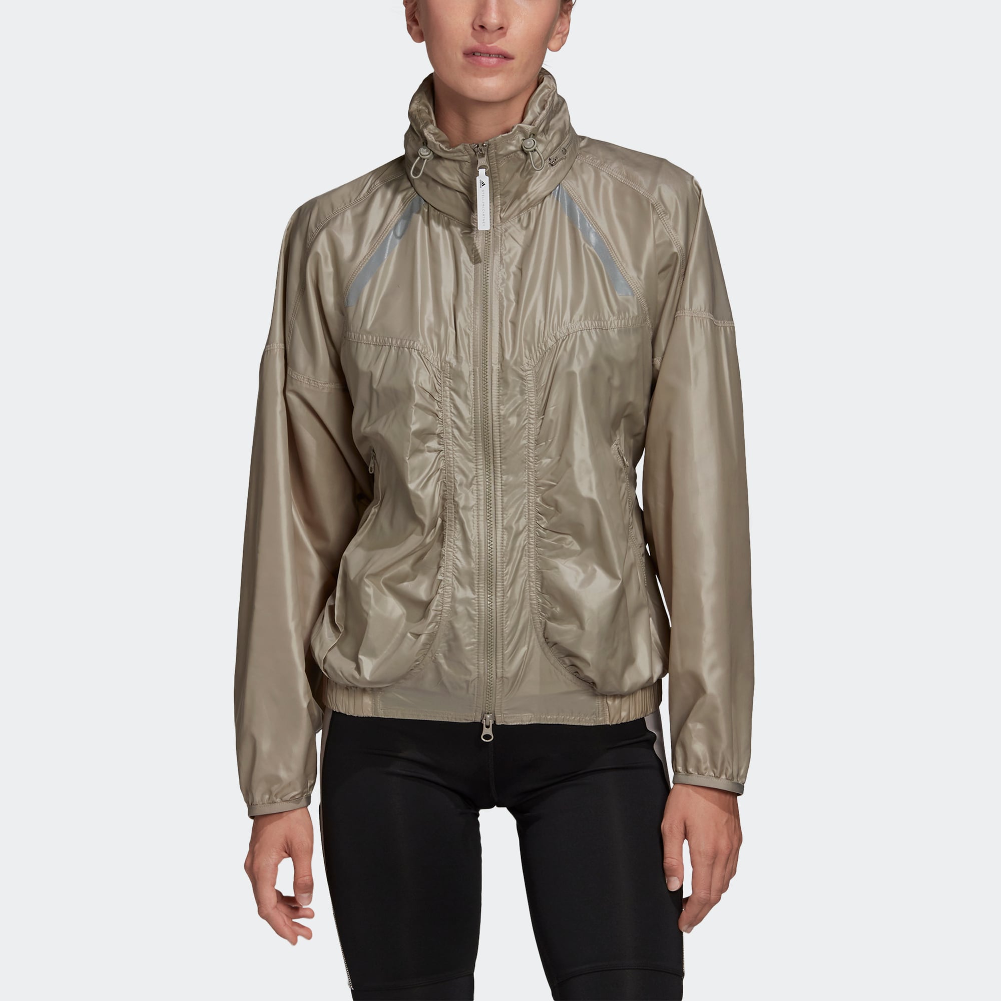 Adidas/阿迪达斯 女子 Stella McCartney运动宽松夹克外套 FK9687