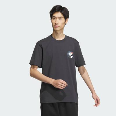 Adidas/阿迪达斯 男子运动休闲宽松短袖T恤 JI6836