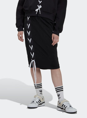 adidas/阿迪达斯 三叶草女子半身短裙 HK5059