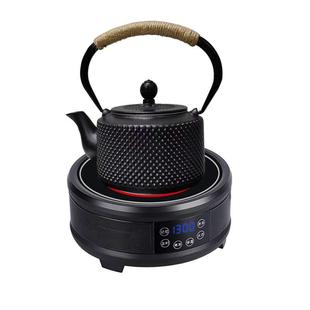 悦龙门电陶炉煮茶静音烧茶炉小型家用煮茶器玻璃壶铁壶泡茶光波炉