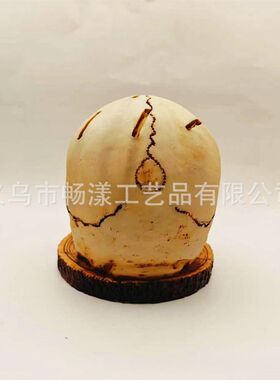 跨境庭院人摆件万圣节雕s塑花盆装饰木乃伊新品跨境创意工艺品骷