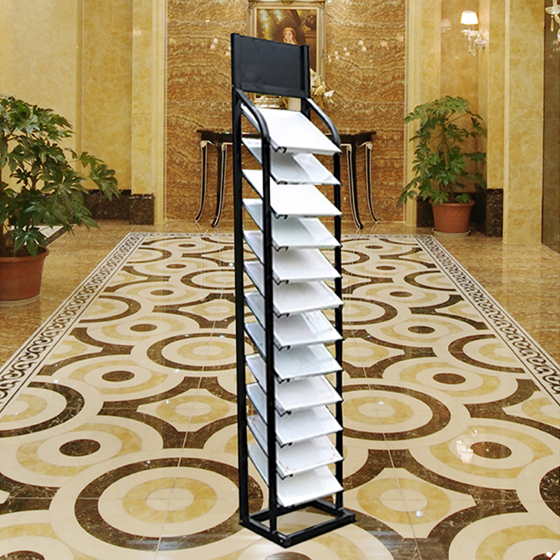 瓷砖展示架立式样品展示架300 600橱柜L门色板展架铝扣板石材架子
