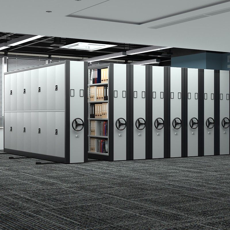 钢制加厚移动密集架档案柜手摇z式轨道智能图书馆电动资料文件柜,商业/办公家具,文件柜,淘宝优惠券,粉丝福利购,淘宝优惠卷