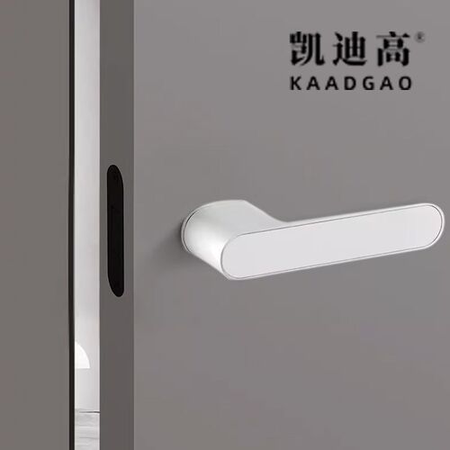 极简隐形门锁单面锁暗门r锁房门锁室内卧室背景墙隐藏单边上提反