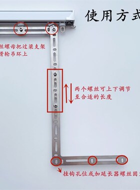 窗帘轨道过梁神器电动轨道直轨弯轨导轨窗帘O配件过梁器自由组合