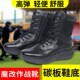 魔改碳板作战靴超轻耐磨减震高弹棕色跑O步靴碳板靴考核专用