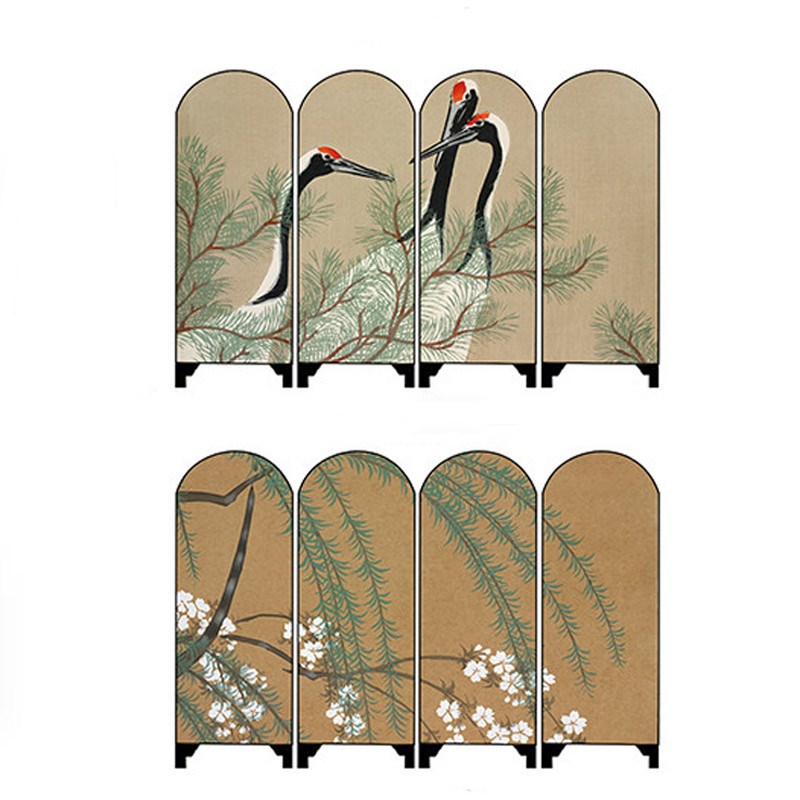 漆器双面屏风桌面摆件拱形客厅装饰玄关创意摆件高级感.小众礼盒