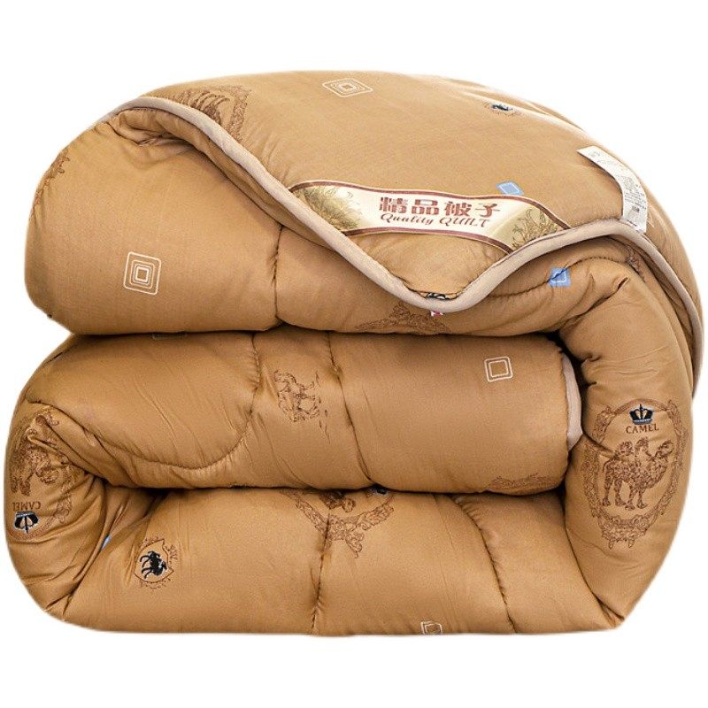 加厚春秋驼毛被驼绒被保暖冬被芯双人春秋被单人大学生Y冬天棉被,床上用品,化纤被,淘宝优惠券,粉丝福利购,淘宝优惠卷