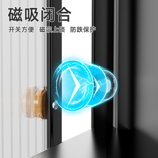 厨房调料壁挂柜置物架免打孔调味品墙上I油盐酱醋三角带门储物柜