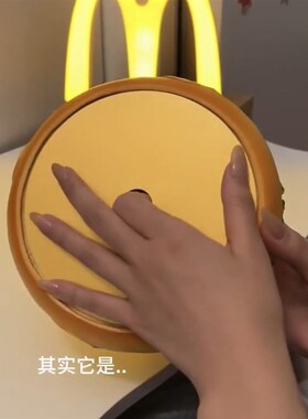 汉堡纸巾盒桌f面装饰品摆件客厅乔迁新居家居创意新家布置抽纸车