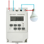 间歇开关无限循环自动断电定时器开关风机抽水泵定时S开关家用220