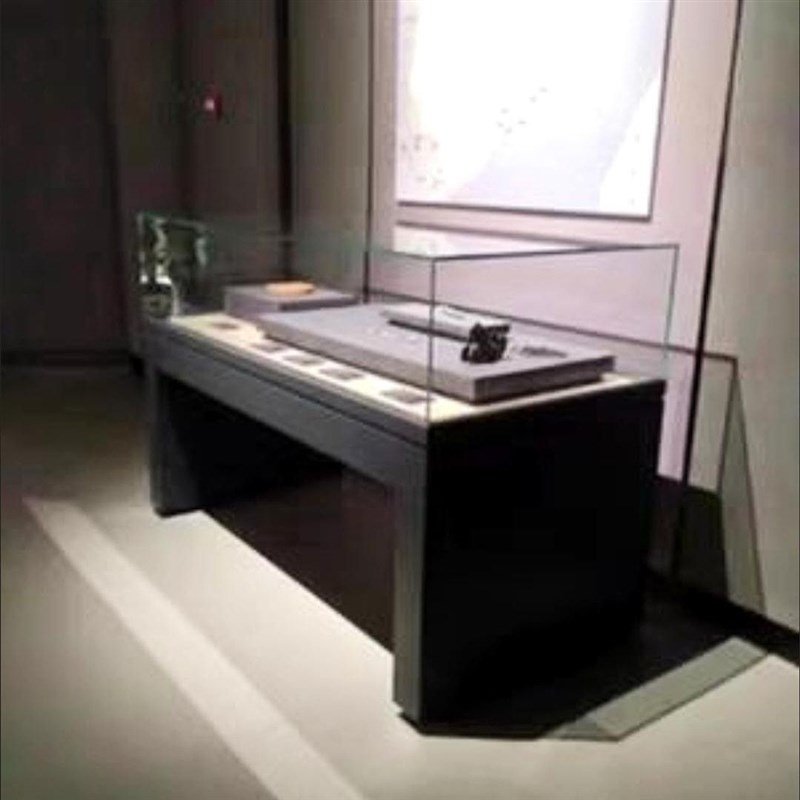 博物馆玻璃展示柜公司产品样品陈列柜台字画古董玩V文物玉器展示