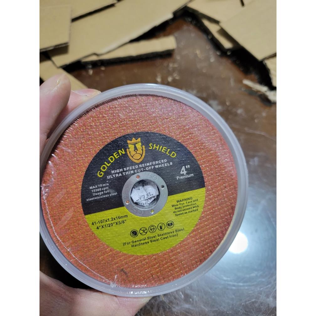 金盾切割片四寸角磨片锋利耐用不锈钢专用角磨机切割片新品进口