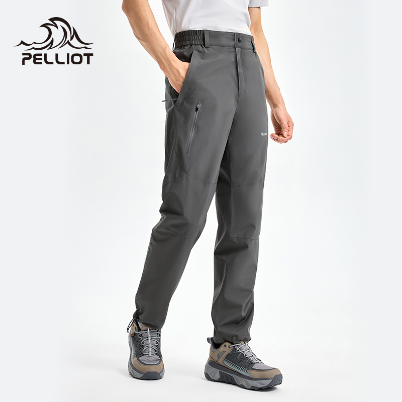 户外硬壳防水防风加绒保暖冲锋裤