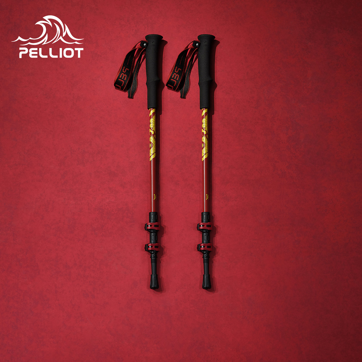 伯希和户外登山杖碳纤维伸缩徒步爬山