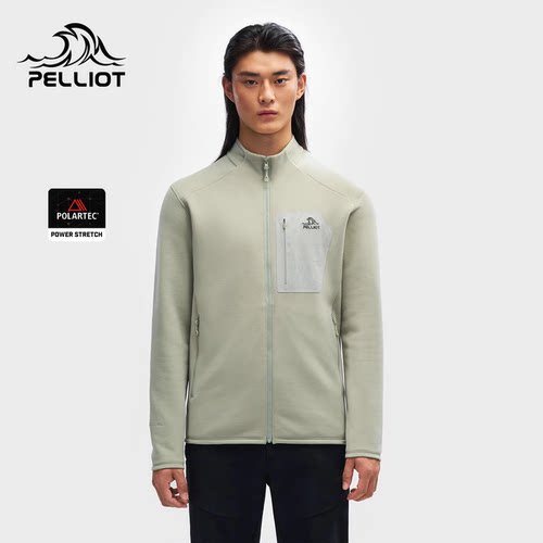 伯希和户外抓绒衣男款夹克外套