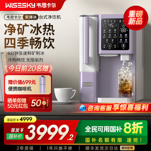净饮机冰块即热直饮水机净水器矿化家用 韦思卡尔制冰台式 新品
