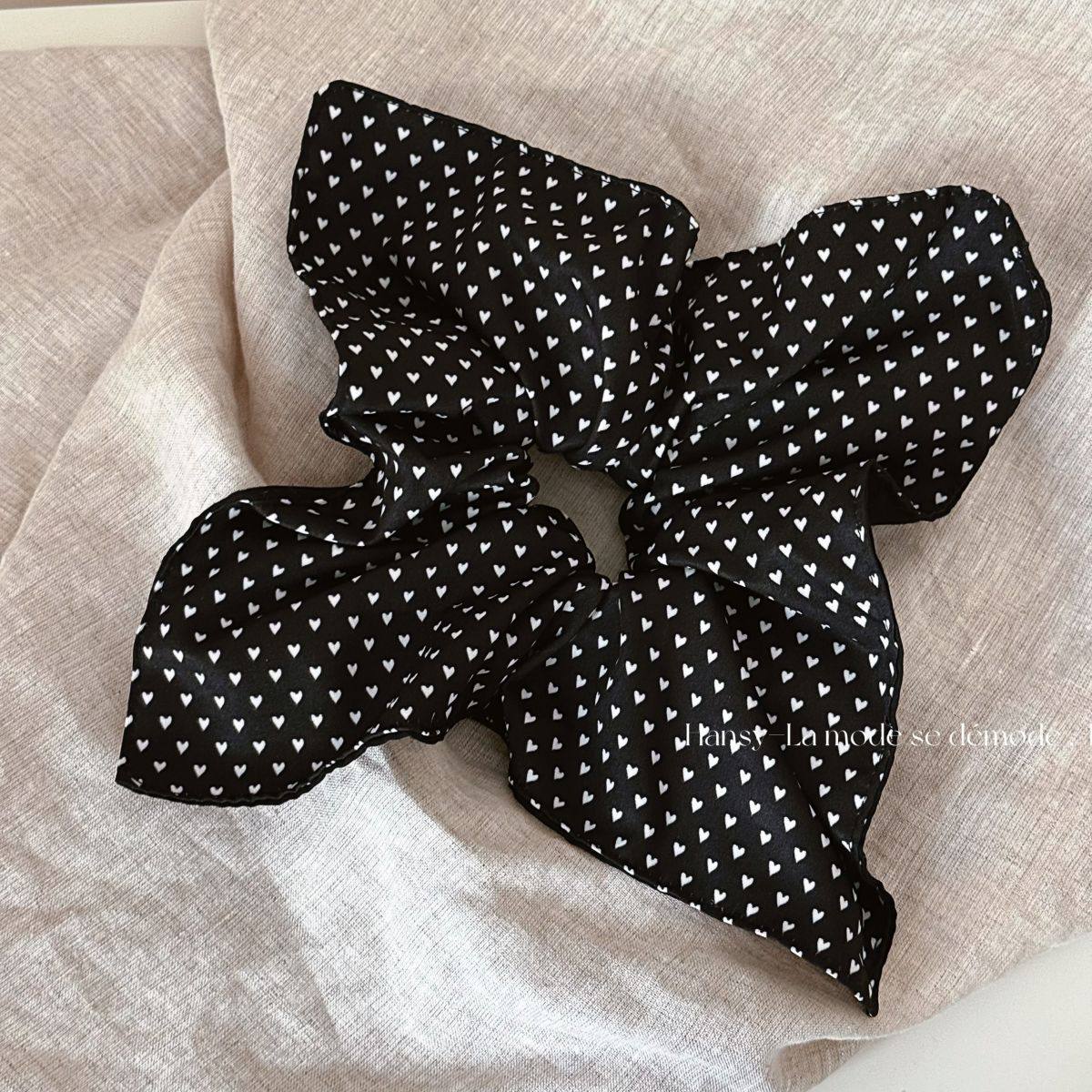 爱心方形大肠发圈方巾发绳低马尾头绳扎头丸子头发皮筋发饰新款,饰品/流行首饰/时尚饰品新,发饰,淘宝优惠券,粉丝福利购,淘宝优惠卷