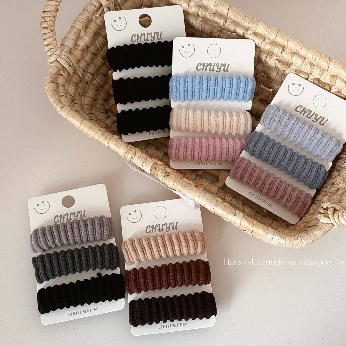 三条装不伤发发圈宽边高弹力皮筋发绳组合丸子头皮套头绳头饰百搭,饰品/流行首饰/时尚饰品新,发饰,淘宝优惠券,粉丝福利购,淘宝优惠卷