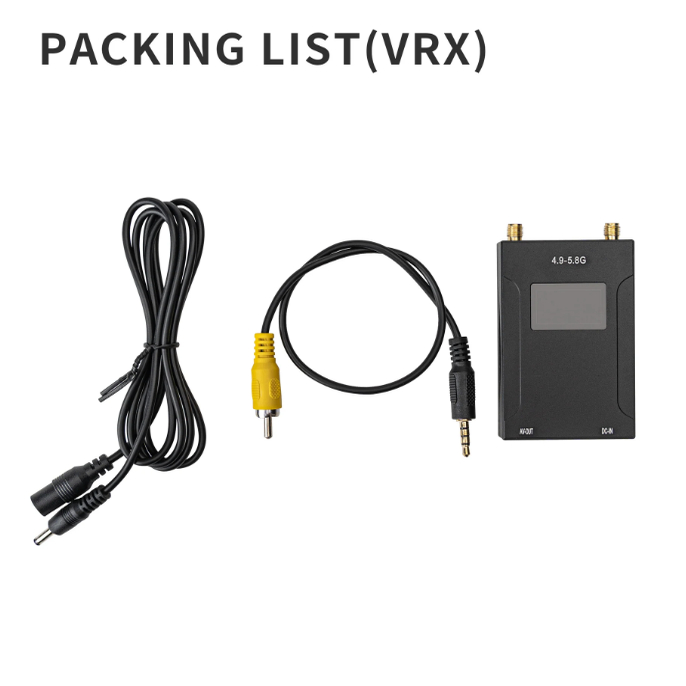 穿越机图传接收机4.9G~5.8GVRX