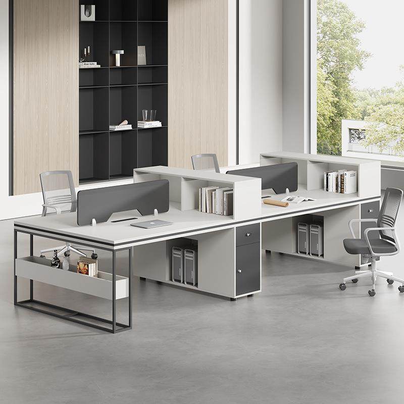 职员办公桌椅组合简约现代办公室员工屏风工位卡座四4六6人财务桌,商业/办公家具,组合/屏风工作位,淘宝优惠券,粉丝福利购,淘宝优惠卷