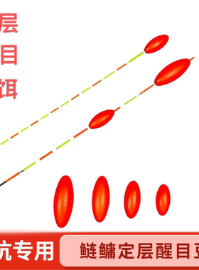 黑坑鲢鳙定层浮漂醒目豆