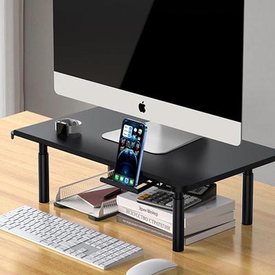 台式电脑显示器增高支架可升降调节办公室屏幕置物架底座桌面垫高