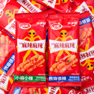 卫龙麻辣麻辣怀旧网红大面筋正宗很麻很辣小零食休闲食品好吃辣条