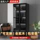 酒柜展示柜家用玻璃酒柜客厅靠墙收纳柜定制轻奢置物柜实木餐边柜