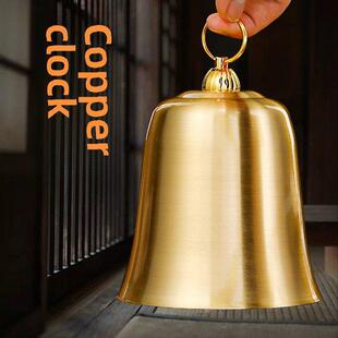 纯铜御钟家庙铜钟挂钟大挂钟佛寺法手敲钟门挂件