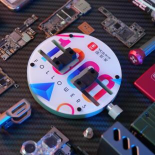 杨长顺维修家YCS-H03 Pro max显微镜环形主板夹具 耐高温钢化玻璃