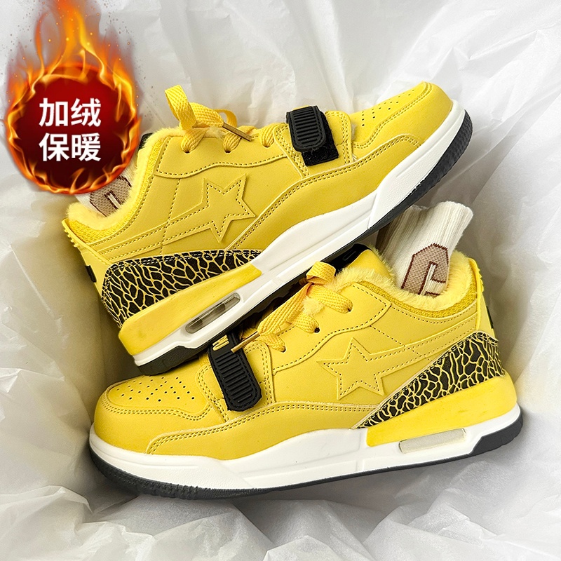 2025新款冬季ins青少年学生板鞋