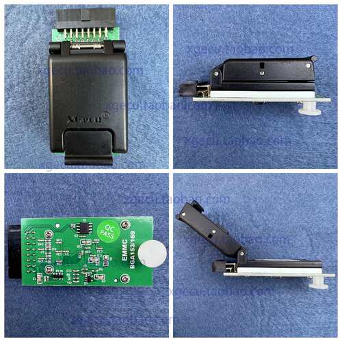 V2.0 XGecu T48 EMMC BGA153 / BGA169 高速 编程 适配器 烧录座