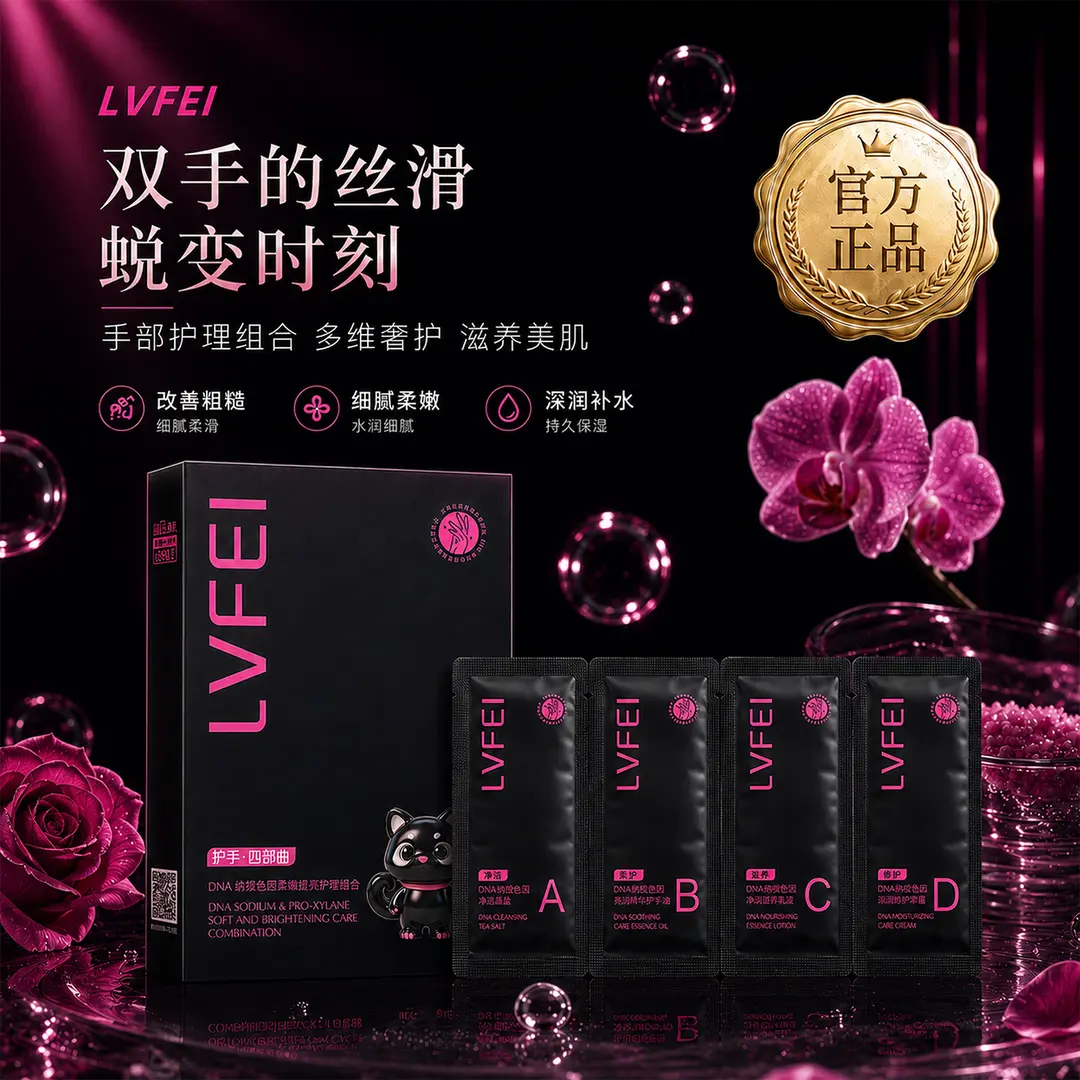 律菲DNA钠玻色因柔嫩提亮护理图片