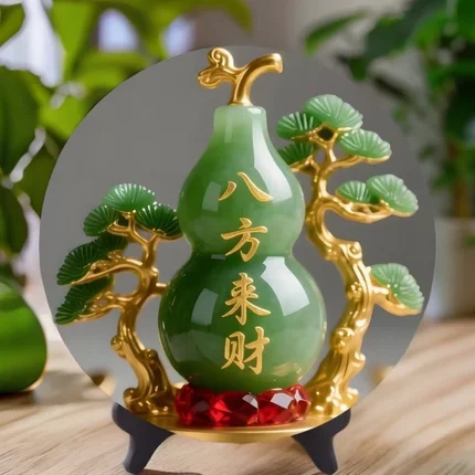 八方来财葫芦福禄寓意装饰招财摆件家用旺宅转运乔迁居家镇宅葫芦