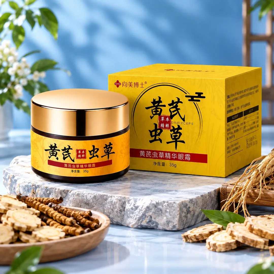 向美博士黄芪虫草精华眼霜保湿