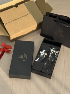 亚历山大猪鬃毛树脂蝴蝶结气垫梳按摩梳子礼盒装伴手礼圣诞限定