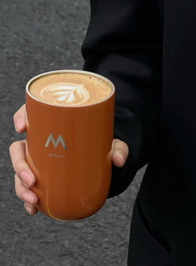 mstand咖啡杯奥氏体316亮面保温不锈钢时尚随行保温杯马克杯保冷