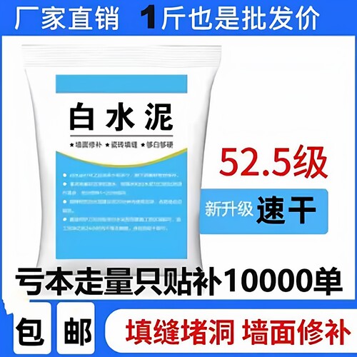 525白水泥速干防水堵漏修补胶