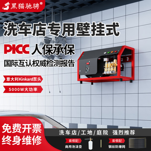 顺丰发货洗车店专用壁挂式洗车机